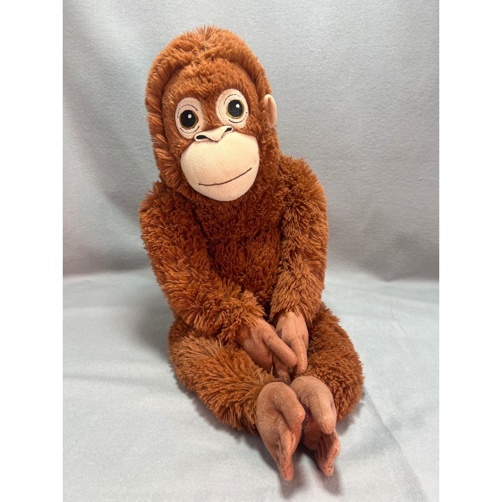 IKEA DJUNGELSKOG Orangutan Soft‎ Shaggy Punch the Monkey Comfort Hanging 20"